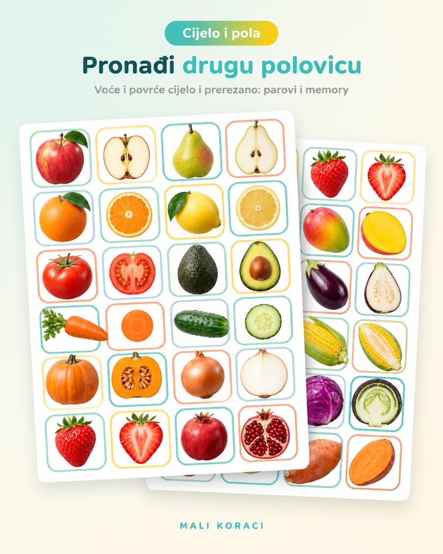 Igra Pronađi drugu polovicu